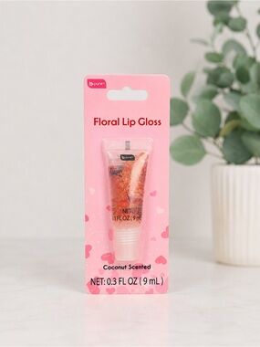 B Pure Floral Flower Coconut Scented Lip Gloss